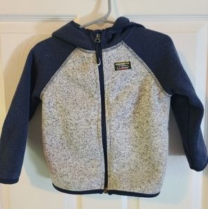 Toddler L.L. Bean sweater fleece.  Full zip
